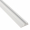 Halteprofil aus Aluminium für Bürstendichtung mit 4,8 mm Fußbreite | Befestigungsprofil 90, Dichtungsprofil weiß (reinweiß)