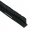 Flexible Winkel-Streifenbürste 90 "Mink-Flex" FBL3003 mit Gummi-Körper, je Meter, Bürstendichtung, Türbürste 25 mm Bürstenhöhe