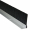 Winkel-Streifenbürste STL2010 90 50mm mit Alu-Profil, Bürstendichtung, Türbürste mit Langlöcher, Länge 100 cm 