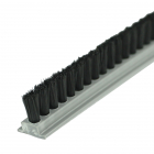 Bürstendichtung Mink-Flex FBL1265 mit 6 mm Bürstenhöhe, Fußbreite 6,5 mm , je Meter, flexible Streifenbürste