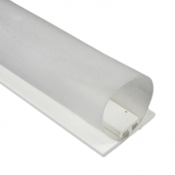 DichtungsSpecht Rollladendichtung HS1/30, weiß, Länge 200 cm, selbstklebend, für Spaltbreiten 21-30 mm