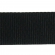 Stahl Leichtes und dünnes Gurtband A 601/01/24,5 aus Polyester, Breite 24,5 mm, Meterware, Farbe schwarz