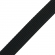 Stahl Gurtband PE 141/24 aus Polyester, Breite 25 mm, Meterware, Farbe spinnschwarz