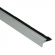 Mink Bürsten Winkel-Streifenbürste STL1810 90 15mm mit Alu-Profil, 100cm Länge, Bürstendichtung, Türbürste