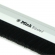 Mink Bürsten Streifenbürste STL2001 mit Alu-Profil eloxiert, Faserbesatz Polyamid (PA6) 10mm schwarz, 100cm Länge, Bürstendichtung, Türbürste