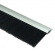 Mink Bürsten Streifenbürste STL2001 mit Alu-Profil eloxiert, Faserbesatz Polyamid (PA6) 50mm schwarz, 100cm Länge, Bürstendichtung, Türbürste