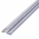 Mink Bürsten Streifenbürste STL12100 zum Aufstecken für 10 mm Glasstärke, PVC-Profil glasklar mit PP Bürsten 10 mm Höhe grau, 260 cm Länge 